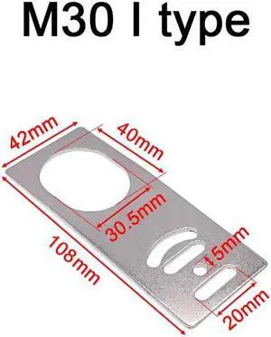 SN04 approach sensor holder photoelectric sensor switch support metal proximity switch bracket(M30 I type)
