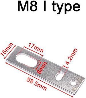 SN04 approach sensor holder photoelectric sensor switch support metal proximity switch bracket(M8 I type)