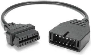 For GM 12Pin OBD1 to 16Pin OBD2 Convertor Adapter Cable(GM 12P TO OBD M 1PCS)