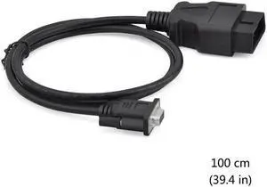 OBD2 16Pin to DB9 Serial Port Adapter Cable RS232 Serial port cable(OBD M TO DB9F 1PCS)