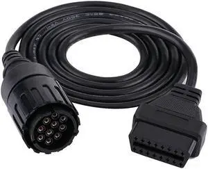 10Pin To 16Pin OBD2 II For  ICOM D for Motorcycles(OBD2 CABLE 1PCS)