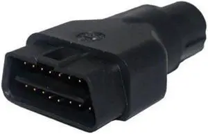 OBD1 round head 19 pin to OBD2 16 pin automotive computer diagnostic head OBDII detector interface connector(OBD MALE 1PCS)