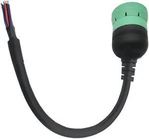 J1939 9-pin male to 9-pin female to OBD 2 extension cable J1939 to OBD II 16-pin adapter cable truck detection line(J1939 CABLE 1PCS)