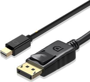 Mini DP to DP cable Mini Displayport to DP cable Lightning port Laptop adapter display(mini dp to dp 1pcs)