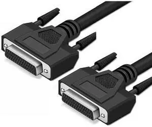 Pure copper DB44 connecting wire, male to female extension wire, 3-row 44-pin data wire, CNC programmer signal wire(0.5M)(DB 44 F TO F  1PCS)