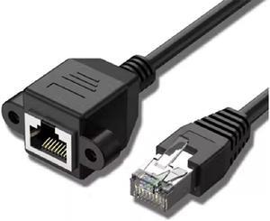 Pure copper RJ45 network cable extension cable and extension cable RJ45 male to female computer gigabit network connection cable(2M)(RJ45 8P 5PCS)
