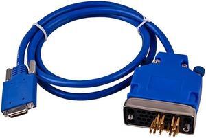FC V35 cable V.26 cable is suitable for industrial control, measurement and control of routers, and industrial data cable(3M)(V.35M V2.6 1PCS)