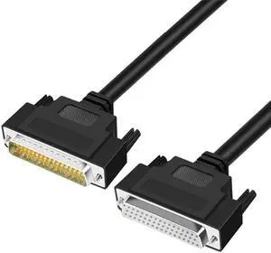 DB50 connection data cable, male to female, gold-plated head, oxygen free copper industrial control terminal board supporting ca(1.5M)(DB50 M TO F 1PCS)
