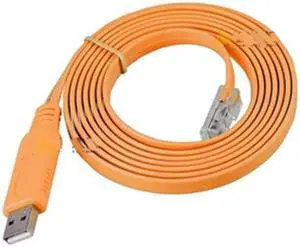 USB to console debugging cable USB to RJ45 suitable for router switch control cable(1.8M)(USB  FTDI 1PCS)