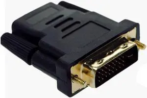 Dvi-d Male (24+1 Pin) To Hdmi Female (19-pin) Hd Hdtv Monitor Display Adapter Video Adapter Suitable For Display Host#p30