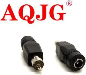 DC 5.5*2.1 female to 2.5 male head AC Dc jack power Supply adapter   Laptap  For Apple 2.5mm adapter For dell For  Toshiba 4pin