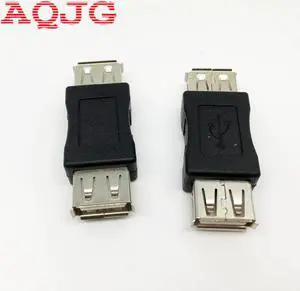 1 pcs USB 2.0 Type A Female to A Female Coupler Adapter Connector F/F Converter Promotion Usb extend Jack