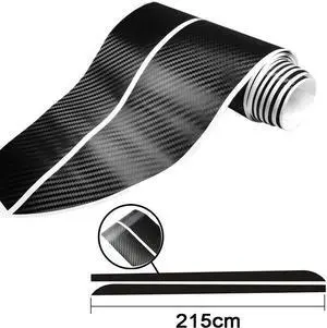 2X Carbon Fiber Side Fender Skirt Sill Stripe Vinyl Sticker for BMW F30 F32 E90