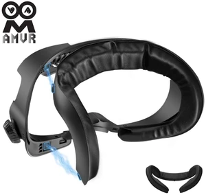 AMVR FC4M Facial Interface with 2 Magnetic Replacement Cushions for Meta Quest 3, VR Accessories AMVR FC4M Facial Interface with 2 Magnetic Replacement Cushions for Meta Quest 3, VR Accessories