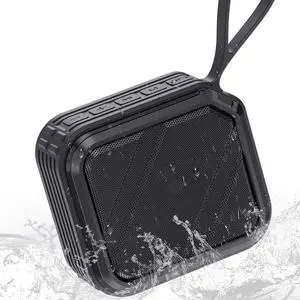 JYX Portable Bluetooth Speaker, 12H Playtime, Bluetooth 5.3, 360° Loud Stereo Sound, TWS/AUX/TF/USB Support, Waterproof - Perfect for Indoors & Outdoors, Great Gift for Friends, L2-Green/Black