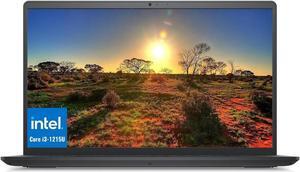 Dell Inspiron 15 Laptop Computer, 15.6" FHD Display, Intel Core i3-1215U Processor, 8GB RAM, 512GB SSD, Intel UHD Graphics, Numeric Keypad, Wi-Fi, Windows 11 Home, Bundle With Cefesfy USB Hub