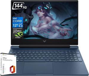 HP Victus 15.6"  Gaming Laptop, Intel i5-12450H, GeForce RTX 3050, 16 GB RAM, 512 GB SSD, Backlit Keyboard, Windows 11 Pro