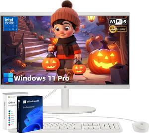 HP All in One Desktop Computer PC, 21.5" FHD Display,  Intel Celeron J4025, Intel UHD Graphics, 32 GB RAM, 1TB SSD, True Vision Camera, Wi-Fi 6, Windows 11 Pro
