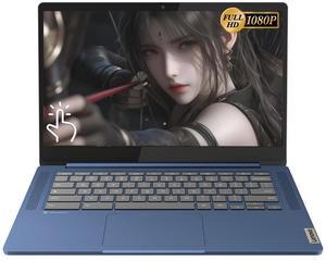 Lenovo Ideapad Slim 3 14" FHD Touchscreen Chromebook Laptop, 8-Core MediaTek Kompanio 520, 4GB RAM, 64GB eMMC, Wi-Fi 6, 13.5hr Battery Life, Webcam, Chrome OS