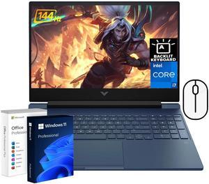 HP Victus 15 Gaming Laptop, 15.6" FHD 144Hz Display Portatil Gamer, Core i7-13620H, NVIDIA GeForce RTX 4060, 16GB RAM 1TB SSD,  Backlit Keyboard, Wi-Fi 6, Windows 11 Pro