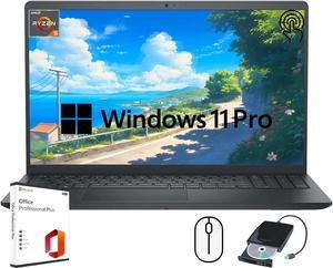 Dell Inspiron 3535 for Business Laptop, Office Lifetime & External DVD Drive, 15.6" FHD Touchscreen, AMD Ryzen 7 7730U CPU, HD Webcam, Win 11 pro (32GB RAM | 1TGB SSD)