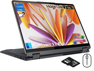 Lenovo Flex 5i 2-in-1 Laptop - 14" FHD Touchscreen, Intel 10-Core i5-1235U, 8GB RAM, 512GB SSD+ 256GB SD Card, Intel Iris Xe Graphics, Backlit KB, Fingerprint, Windows 11 Pro