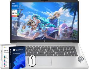HP Business Touchscreen Laptop 17 inch, Intel Core i7-1355U, 64 GB RAM, 2 TB SSD, Intel Iris Xe GPU, Wi-Fi 6, Fingerprint, MS Office Pro Lifetime License, Windows 11 Pro