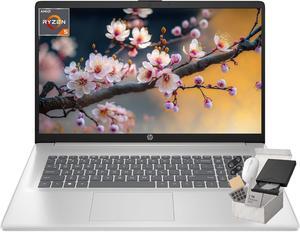 HP 17.3" FHD Flagship Laptop for Business and Students, AMD Ryzen 5 7430U, 300 nits IPS Display, 8GB DDR4, 512GB SSD, Wi-Fi 6, Windows 11 Home in S Mode