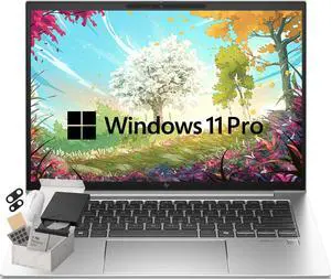 HP EliteBook 845 G11 14" Touch Business Laptop, AMD Ryzen 5 PRO 8640HS, 16GB DDR5, 512GB, Windows 11 Pro, Backlit, Fingerprint recognition