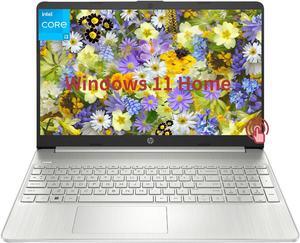 HP Essential Laptop, 15.6" FHD Display, Intel Core i3-1215U, 8GB RAM, 256GB PCIe SSD, Webcam, Type-C, HDMI, , Wi-Fi, Windows 11 Home, Silver