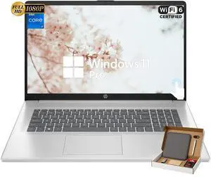 HP 15.6" FHD Display Touchscreen Laptop Computer, Intel i7 1355U, Intel Iris Xe Graphics, Windows 11 Pro, Wi-Fi6, Bluetooth, Accessoires (16GB RAM + 1TB SSD)