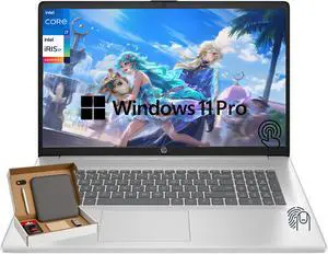HP Business Touchscreen Laptop 17 inch, Intel Core i7-1355U, 16 GB RAM, 1 TB SSD, Intel Iris Xe GPU, Wi-Fi 6, Fingerprint, Windows 11 Pro