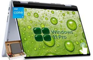 Dell Newest Inspiron 14" FHD+ 2-in-1 Touchscreen Business Laptop, Intel 5-120U, 32GB DDR5, 1TB SSD, Wi-Fi, Bluetooth, HDMI, Windows 11 Pro