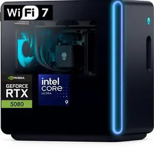 Dell Alienware Aurora Gaming Pc - Intel Ultra 9 Series 285K  GeForce RTX 5080 16GB GDDR7  32GB DDR5 RAM, 2TB SSD, 2TB HDD, Wi-Fi7, Win 11 Pro