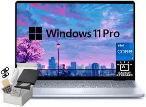 Dell Inspiron-16 Plus laptop, 16" 2.5K 300nit Display, Intel 10-Core i7-13620H, 16GB DDR5,1TB SSD, Backlit KB, Wi-Fi 6, Windows 11 Pro