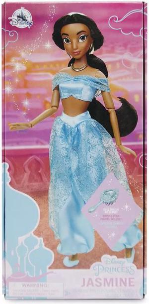 Disney Princess Aladdin Jasmine Classic Doll with Brush New with Box