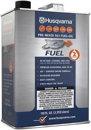 Husqvarna 581158802 Gallon Pre-Mixed 2 Stroke Fuel & Oil XP 50:1