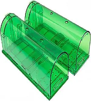 Home and Country USA Humane No Kill Mouse Trap, Live Catch and Release, Child and Pet Safe. for Small Mice- 2 pack