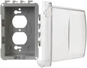 TAYMAC MM710C 1 -Gang Horizontal or Vertical Weatherproof Cover, ,Polycarbonate