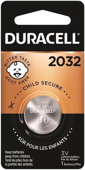 Duracell Lithium 2032 3 volt Security and Electronic Battery 1 pk - Total Qty: 6; Each Pack Qty: 1