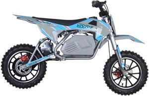 SYX MOTO KBE 500W 36V Electric Kids Mini Dirt Bike Blue