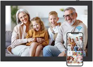 FULLJA 10.1-inch Digital Photo Frame with 32GB Storage - IPS Touchscreen, Auto-Rotate, Instant Sharing via App/Email, Free Cloud Storage  Perfect Gift for Family
