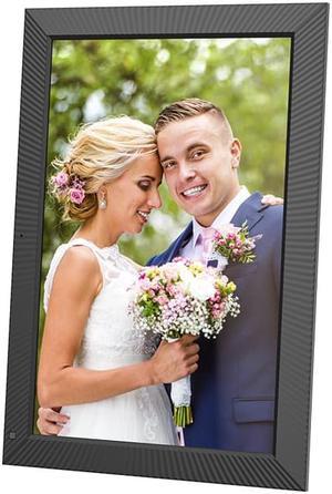 19-inch Dual-Wifi Digital Photo Frame - Digital Picture Frame, 32GB, Motion Sensor, Full Function, Sharing Photos and Videos via App or Email Instantly, Unlimited Cloud Storage,Wall Mountable