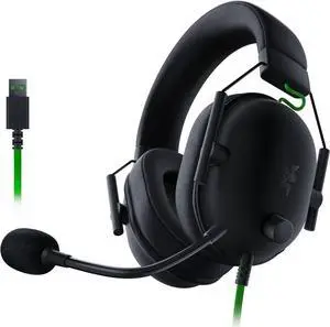 BlackShark V2 X Wired Gaming Headset with 7.1 Surround Sound, 50mm Drivers, Noise Cancelling Mic