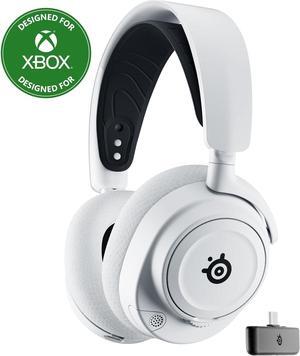 Arctis Nova 7X Wireless Multi-System Gaming &Mobile Headset - Nova Acoustic System - 2.4GHz + Bluetooth - 38Hr Battery - USB-C - ClearCast Gen2 Mic - Xbox Series X|S, PC, PS5, Switch - White