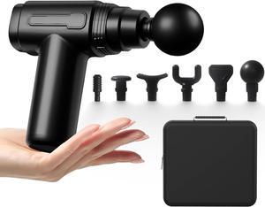 Massage Gun Mini, Portable Mini Massage&Gun with 10 Speeds and Type-C Charging, Mini Massage&Gun Deep Tissue for Relaxation, Muscle&Massager&for Pain Relief, Mom Birthday Gifts