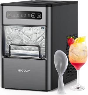 iCOZY Ice Maker Countertop,Ice in 6 Mins, 24 lbs/Day, Portable & Compact Gift with Self-Cleaning,for Apartment/Under Cabinet/Kitchen/Office/Camping/RV/Home Bar