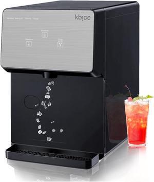 2.0 Countertop Nugget Ice Maker with Soft Chewable Ice, 32lbs in 24Hrs, LED Touch Panel, Self-Cleaning Ice Maker with Automatic Dispensing