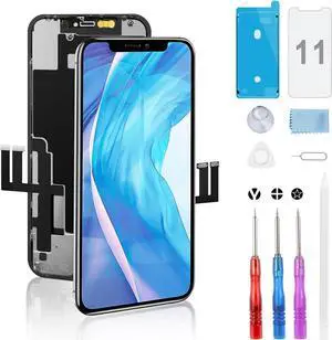 for iPhone 11 Screen Replacement kit: BeeFix 6.1 Inch for iPhone 11 LCD Screen Replacement -Screen for iPhone 11 Digitizer, for iPhone 11 Display 3D Touch Digitizer with Full Assembly Repair Tools