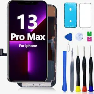 for iPhone 13 Pro Max Screen Replacement A2643 for iPhone 13 Pro Max LCD Display A2484 A2641 A2644 A2645 Screen Digitizer 3D Touch Assembly Repair Part